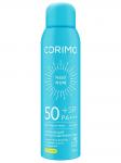 Corimo Солнцезащитный Спрей для лица и тела Освежающий SPF 50+ 150мл