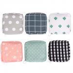 ЮL Мини-органайзер для гигиенических средств, полиэстер, 12x12x5,5см, 6 дизайнов