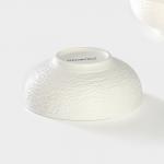 Набор салатников Magistro Lofty, 2 предмета: 300 мл, d=12 см, фарфор, белый