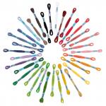 Нитки для вышивания "Gamma" набор мулине "Вальс цветов" 100% хлопок /100% вискоза 35 x 8 м