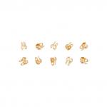 "Zlatka" Зажим для узла FMK-J01 4 мм 5 х 10 шт