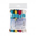 Нитки для вышивания "Gamma" набор мулине "Вышивальщица-15" 100% хлопок 15 x 8 м