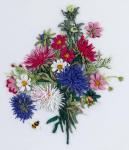 Набор для вышивания "PANNA" "Живая картина" JK-2063 "Астры и космеи"