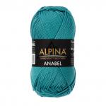 Пряжа ALPINA "ANABEL" 2 100\% мерсеризованный хлопок 10 шт. х 50 г 120 м ± 6 м