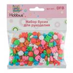"Hobbius" Набор бусин для рукоделия "Конфетти" DFB 6 шт