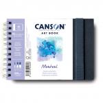 "Canson" ART BOOK Скетчбук на спирали, бумага Montval A5 300  г/м2 на спирали 24 л.