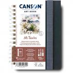 "Canson" ART BOOK Скетчбук Mi-Teintes A5 160  г/м2 на спирали 80 л.