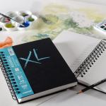 "Canson" XL AQUA  Скетчбук на спирали A4 300  г/м2 на спирали 34 л.