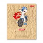 "Светоч" 12ТЕТк-003 Тетрадь ученическая школьная, выборочный лак, A5 12 л. на скобе 65 г/кв.м , белизна 100 \% 25 шт. клетка