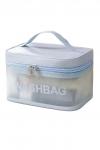 Kristaller Косметичка Washbag suitcase, голубой KRISTALLER, 1111162