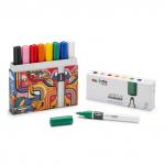 "Carioca Plus" Acrylic Набор маркеров 2 мм 8 цв. пулевидный