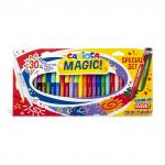 "Carioca" Фломастеры меняющие цвет  Magic Markers стираемые 30 цв