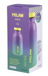 "Milan" Бутылка металлическая для напитков Silver series 354 мл