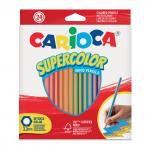 "Carioca" Supercolor Карандаши цветные деревянные заточенный 24 цв.