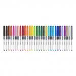 "Carioca Plus" Набор маркеров для скетчинга 0,5 — 3 мм 30 цв. пулевидный