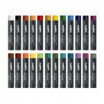 "Carioca Plus" Набор водорастворимой масляной пастели 24 цв.