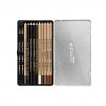 "LYRA" Набор художественных карандашей REMBRANDT ART SPECIALS SET 12 пред. ( в металлической упаковке )