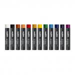 "Carioca Plus" Набор водорастворимой масляной пастели 12 цв.