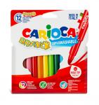 "Carioca" Фломастеры утолщенные Bravo 12 цв