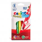 "Carioca" Фломастеры утолщенные Bravo 6 цв