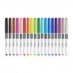 "Carioca Plus" Набор маркеров для скетчинга 0,5 — 3 мм 18 цв. пулевидный
