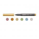 "Carioca" Набор металлизированных фломастеров Metallic 6 цв