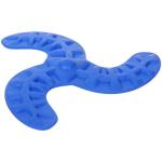 Игрушка - бумеранг для собак Любимый БРО , цвет синий, d-18см/100гр (лейбл)