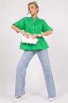 Блузка Памела (зелёный)