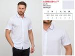 1SBM108+1s** Сорочка муж. кор. рукав, притал., белый, BROSTEM