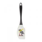 Лопатка кулинарная силиконовая Мишка на самокате, 27*6*1,5 см, MARMITON