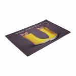 Коврик влаговпитывающий  Velur  40*60 см Котята в сапогах, VORTEX