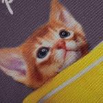 Коврик влаговпитывающий  Velur  40*60 см Котята в сапогах, VORTEX