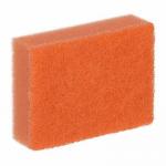 Губка для мытья посуды, 8*6*2,5 см, 5 шт, оранжевые Tutto (отгрузка кратно 48 шт.)/ 48