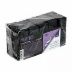 Губка для мытья посуды, 9,5*6,5*3,5 см, 5 шт, черные Tutto (отгрузка кратно 40 шт.)/ 40