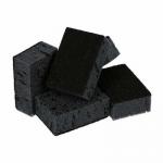 Губка для мытья посуды, 9,5*6,5*3,5 см, 5 шт, черные Tutto (отгрузка кратно 40 шт.)/ 40