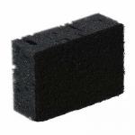 Губка для мытья посуды, 9,5*6,5*3,5 см, 5 шт, черные Tutto (отгрузка кратно 40 шт.)/ 40