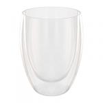 *QWERTY Бокал стеклянный с двойными стенками  Puro 350 мл /12