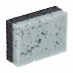 Губка для мытья посуды, 10*7*3,5 см, 2 шт, серые Tutto (отгрузка кратно 48 шт.)/ 48