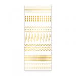 Термопленка для яиц ПВХ "Пасхальное золото", 2 шт по 7 наклеек MARMITON /360/40