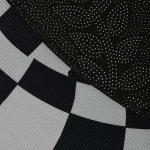 Коврик влаговпитывающий  Velur D 80см, Воронка 3D, круглый VORTEX