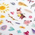 Наклейки объемные "Пасхальные", 20*20 см MARMITON (отгрузка кратно 30 шт.)/480/30