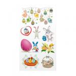Наклейки переводные цветные "Пасха", 7*12 см MARMITON /960/40