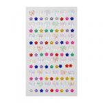 Стразы для декорирования яиц, 105 шт страз, лист 8,5*15,5 см MARMITON (отгрузка кратно 24 шт.)/576/24