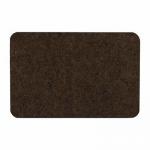 Коврик влаговпитывающий, ребристый  Slim, без борта, подложка tpr, 40*60 см VORTEX, коричневый