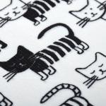 Коврик для сушки посуды из микрофибры Котики, 35*50 см MARMITON