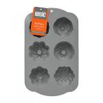 Форма силиконовая цветочки, 6 ячеек, 29*17,5*3,5 см BASIC Marmiton (отгрузка кратно 10 шт.)/50/10