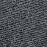 Коврик влаговпитывающий, ребристый Nice, без борта, подложка пвх, 120*150 см VORTEX, серый