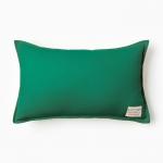 Подушка Этель, 30?50+1 см, изумруд, 100% хлопок