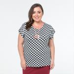 Джемпер-Блуза, трикотаж, черный