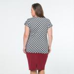 Джемпер-Блуза, трикотаж, черный